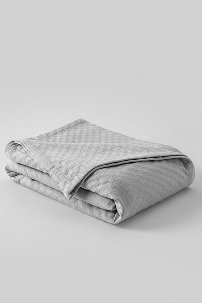 Cotton Box بيكيه قطن مزدوج بنمط كريستال رمادي - 220x230 سم
