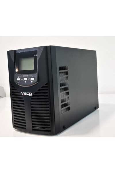 VİSCO ELEKTRİK Visco Merkür Serisi 1 Kva Online Ups Kesintisiz Güç Kaynağı
