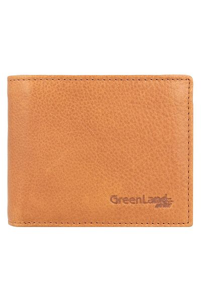 Greenland Nature GreenLand NATURE Wallet RFID protection Leather 12 cm