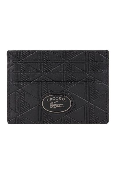 Lacoste 10 cm breite RFID-Schutz-Leder-Kreditkarten-Geldmünzen