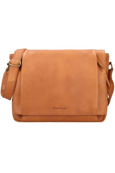 Greenland Nature Nature Messenger Leder 39 cm Dizüstü Bilgisayar Fach