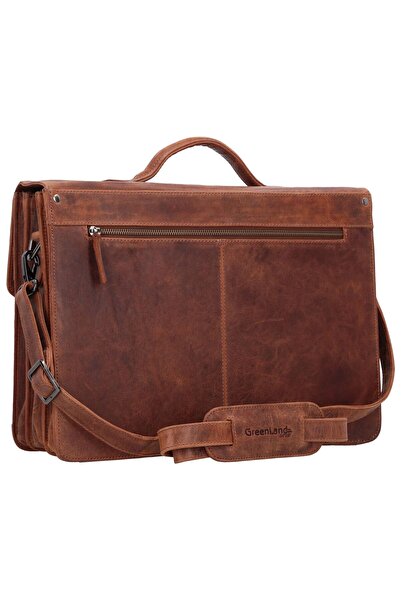 Greenland Nature Montana Aktentasche Leder 40 cm