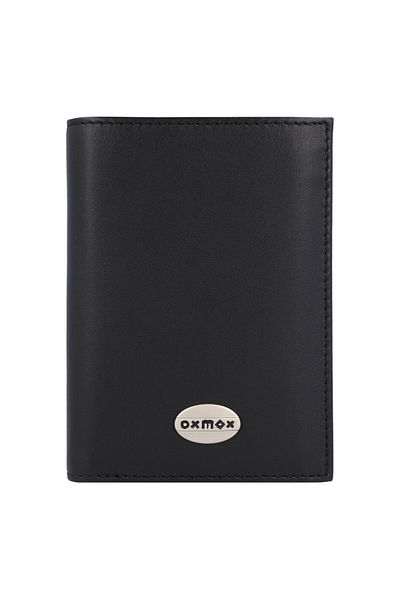 oxmox Leather Wallet RFID protection Leather 9.5 cm