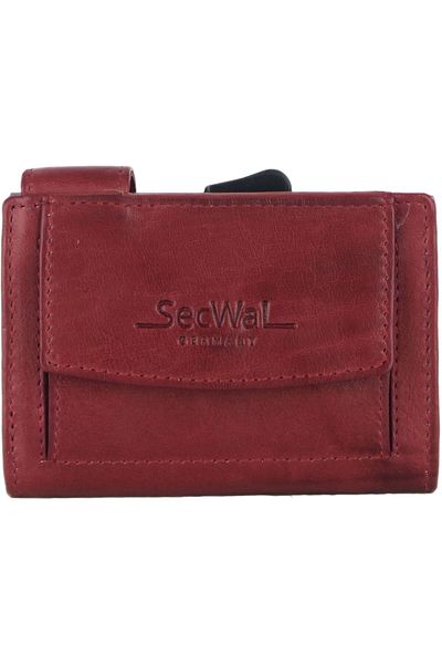 SecWal SecWal 2 credit card case wallet RFID leather 9 cm