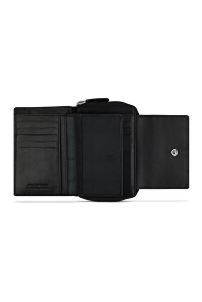 MANO Don Andrea Geldbörse RFID Schutz Leder 14 cm