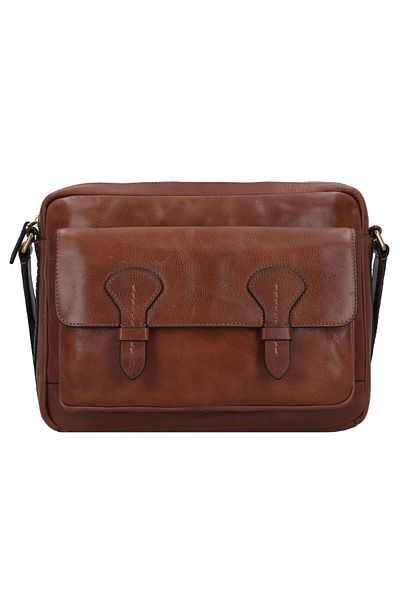 Fossil Greenville Aktentaschen Messenger Leder 32 cm Laptopfach