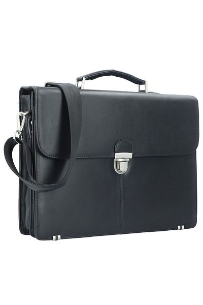 Esquire 41 cm Oxford Aktentasche - Gesicht Computer Fach Leder