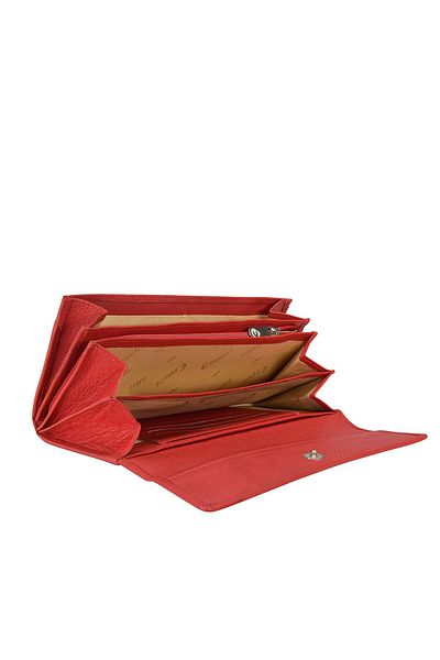 Esquire Primavera Geldbörse I Leder 18 cm