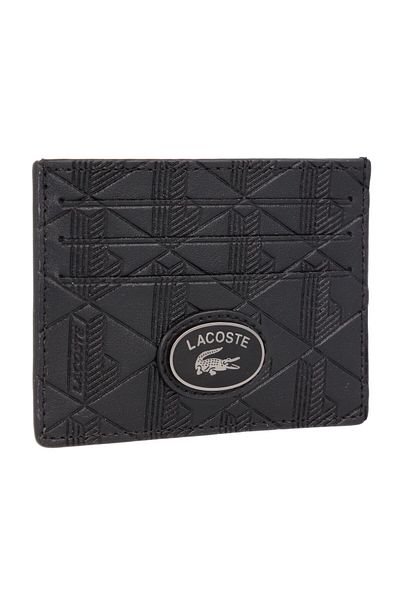 Lacoste 10 cm breite RFID-Schutz-Leder-Kreditkarten-Geldmünzen