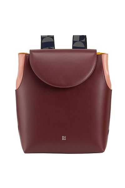 DUDU City backpack leather 30 cm