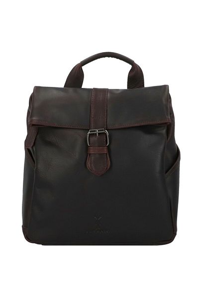 Jack Kinsky Montreal City backpack leather 26 cm