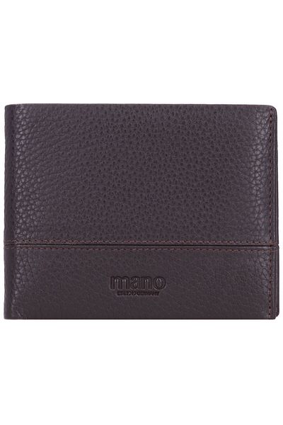MANO Don Tommas Geldbörse Leder 13 cm