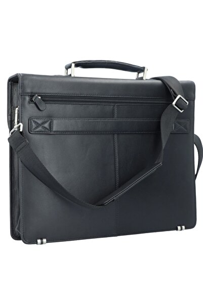 Esquire Oxford Aktentasche Leder 40 cm Gesicht Computer Fach