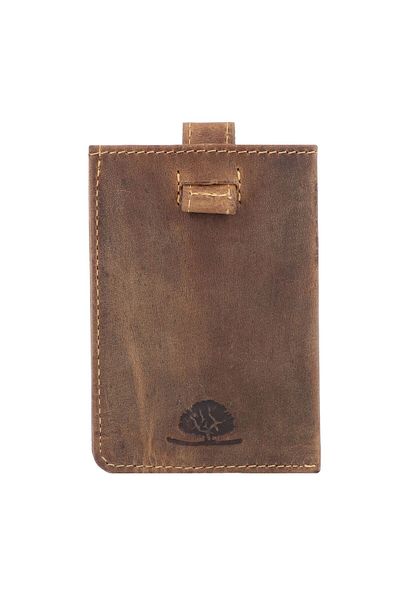 Greenburry Vintage business card case RFID leather 7 cm
