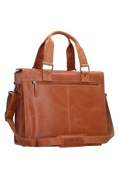 Greenland Nature Light Nature Aktentasche Leder 38 cm