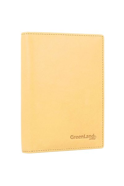 Greenland Nature Soft Colour passport case RFID leather 12 cm