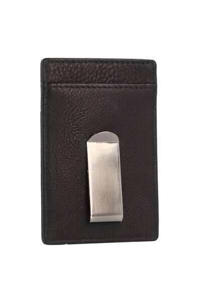 Police PT150-08536 Credit card case leather 7 cm with money clip