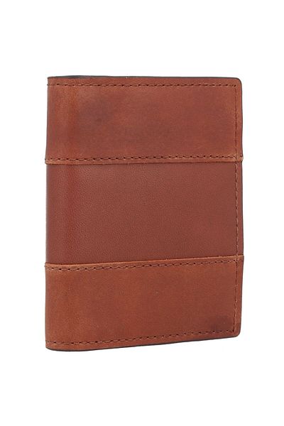 Fossil Everett Leder-Kreditkarte – 10 cm