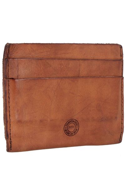 Campomaggi Parigi Credit card case Leather 11.5 cm