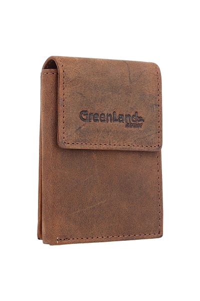 Greenland Nature Montenegro credit card case RFID leather 6.5 cm