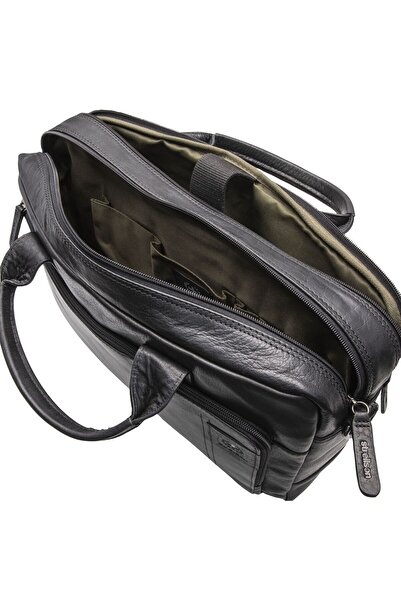 STRELLSON Hyde Park Aktentasche Leder 39 cm tvárový počítač