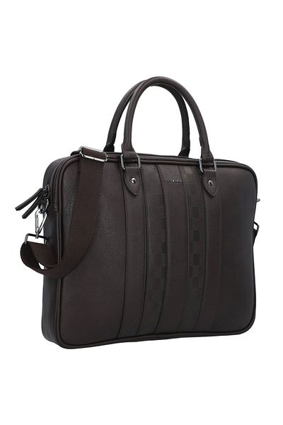 Ted Baker House Check Aktentasche 41 cm Laptopfach