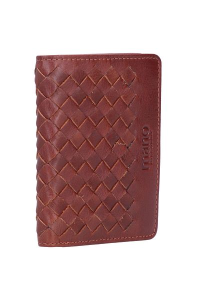 MANO Don Luca credit card case leather 8 cm