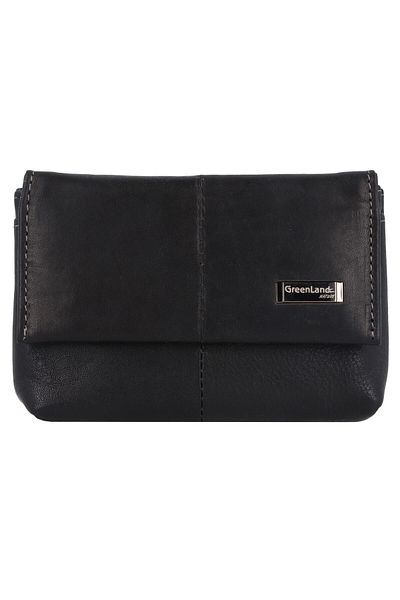 Greenland Nature Black Nappa Key Case RFID Leather 11.5 cm