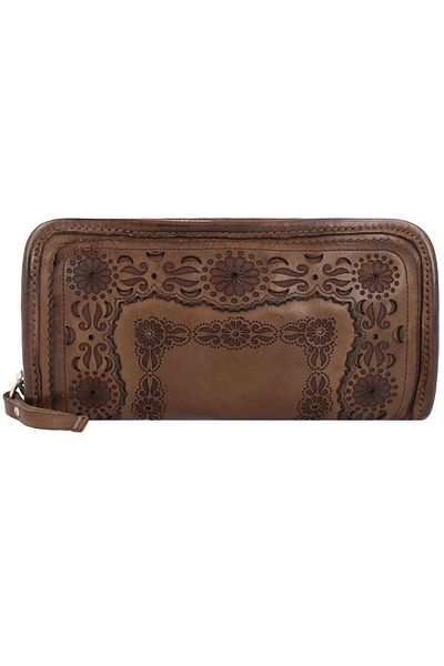 Campomaggi Wallet leather 21 cm