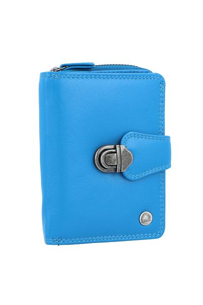 Greenburry 9 cm breite, schwammige Geldbörse – Leder
