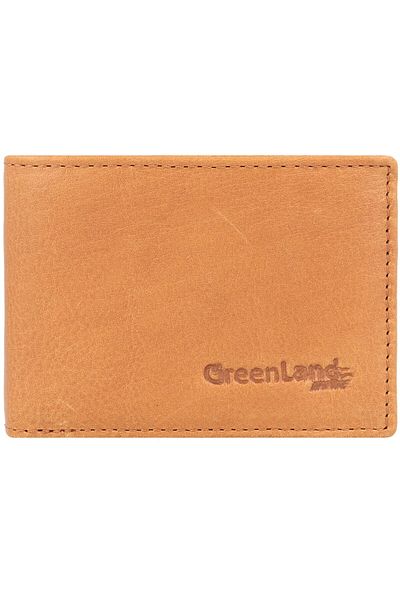 Greenland Nature GreenLand NATURE Wallet RFID protection Leather 10 cm