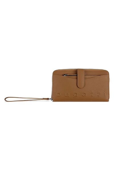 BUGATTI Daphne Geldbörse RFID Schutz Leder 19 cm