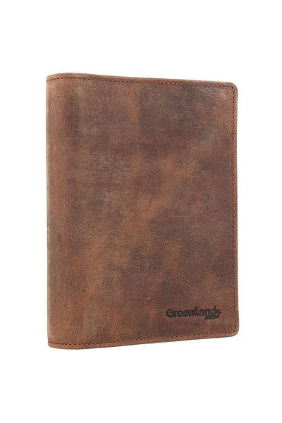 Greenland Nature Montenegro passport case RFID leather 12 cm