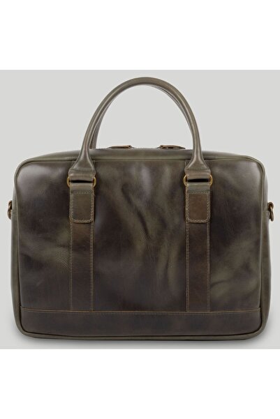 Buckle & Seam Everett Aktentasche Leder 38 cm tvárový počítač