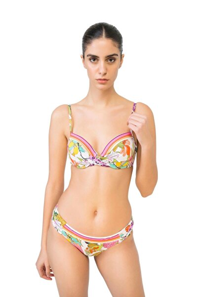 Bonesta Dönmeli Kaplı Bikini Takımı