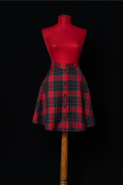 Sihirli Düğmeler Kloş Etek