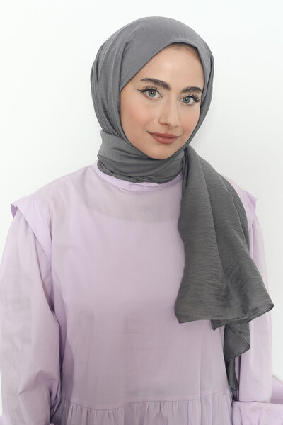 Mizge Scarf Modal Aerobin Şal Füme