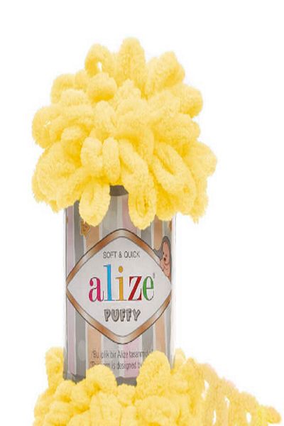 Alize Puff Yellow 1 Piece Color: 216