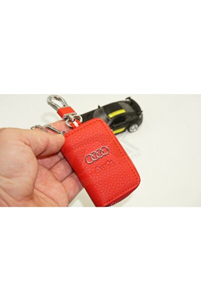 Audi Dk Tuning Logo Geanta din piele Breloc stil nou