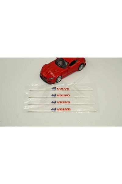Volvo Dk Tuning Logo Protecție marginea ușii Bandă de cauciuc transparentă 3m Stil nou