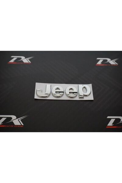 Jeep شعار Dk Tuning للغطاء الأمامي وصندوق السيارة من الكروم الفضي