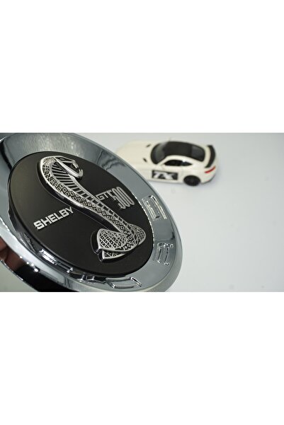 DK Tuning Dk Mustang Shelby Gt 500 Bagaj Yuvarlak Panel 3m 3d Krom Abs Logo A...