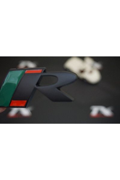 Jaguar Dk Tuning R Logo Metalic Crom pentru Portbagaj 3m 3d