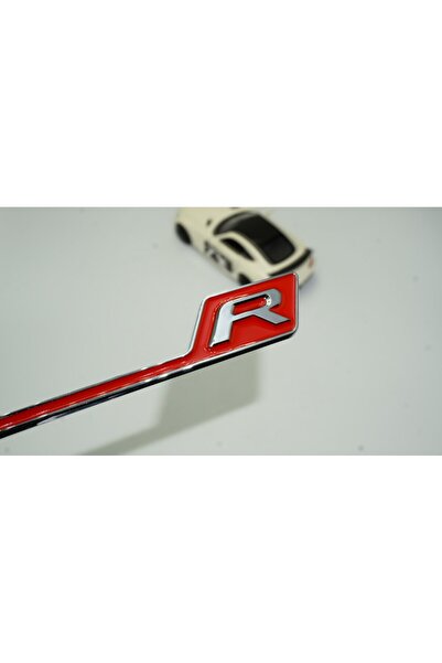 DK Tuning Dk Benz Amg R Gt R Eklenti Kırmızı Krom Abs 3m 3d Bagaj Logo Amblem
