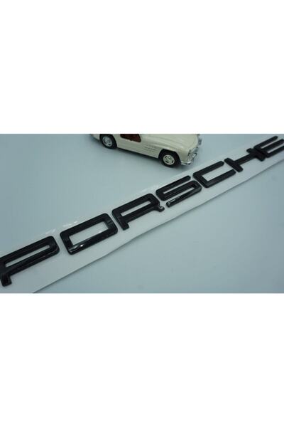 Porsche Dk Tuning Luggage Text Logo Black Color Product