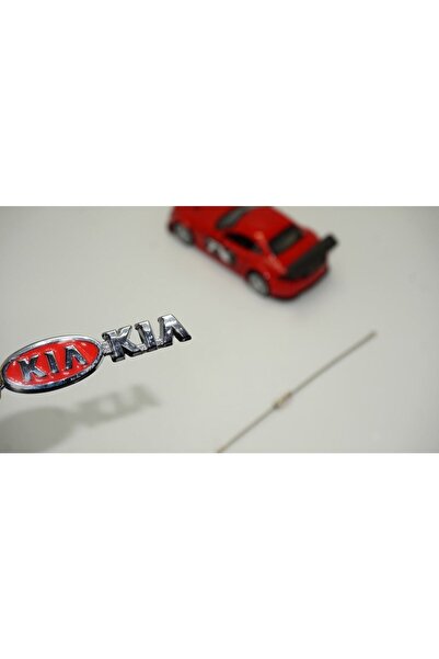 DK Tuning Breloc cu frânghie bidirecțională din metal cromat cu logo Kia