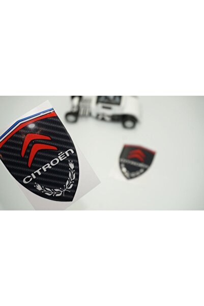 DK Tuning Citroen Logo Kelebek Cam Çamurluk Yanı Damla Silikon Amblem