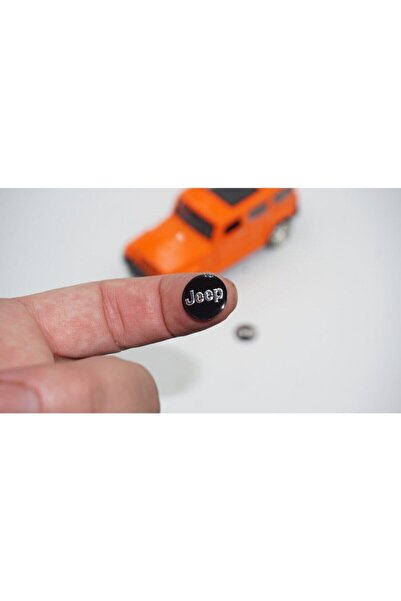 Jeep Dk Tuning Oto Anahtar 3m Metal Alaşım Logo 2li Set