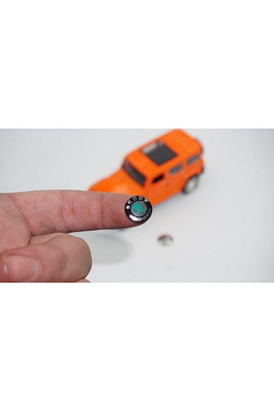 Skoda Dk Tuning Auto Auto Key 3m Logo din aliaj metalic Set de 2