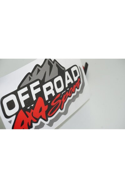 DK Tuning Arazi Aracı Off Road 4x4 Sport Kaput Bagaj Sticker